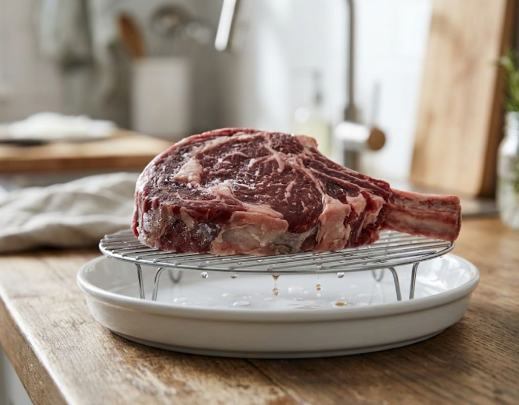 como descongelar correctamente la carne
