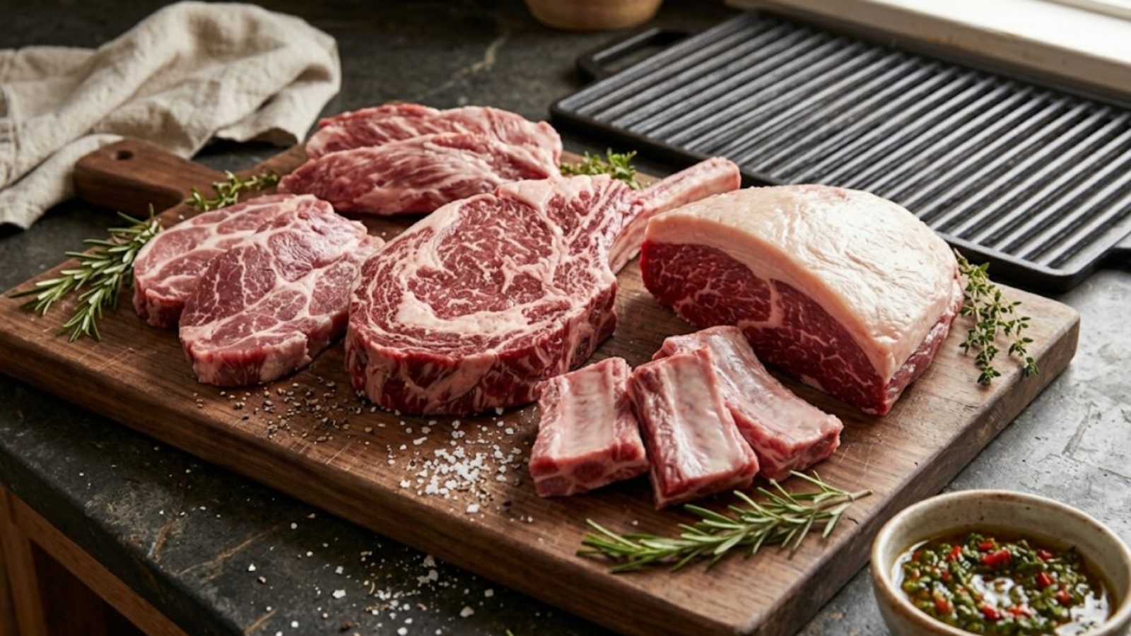 mejores cortes de carne para asar